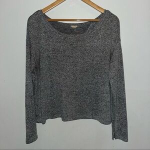 Garage Long Sleeve Sweater with Crisscross Open Back Women’s Size Medium